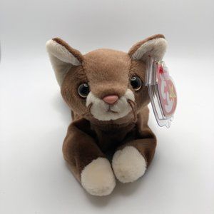 Original 1997 Ty Beanie Baby "Pounce" the Cat